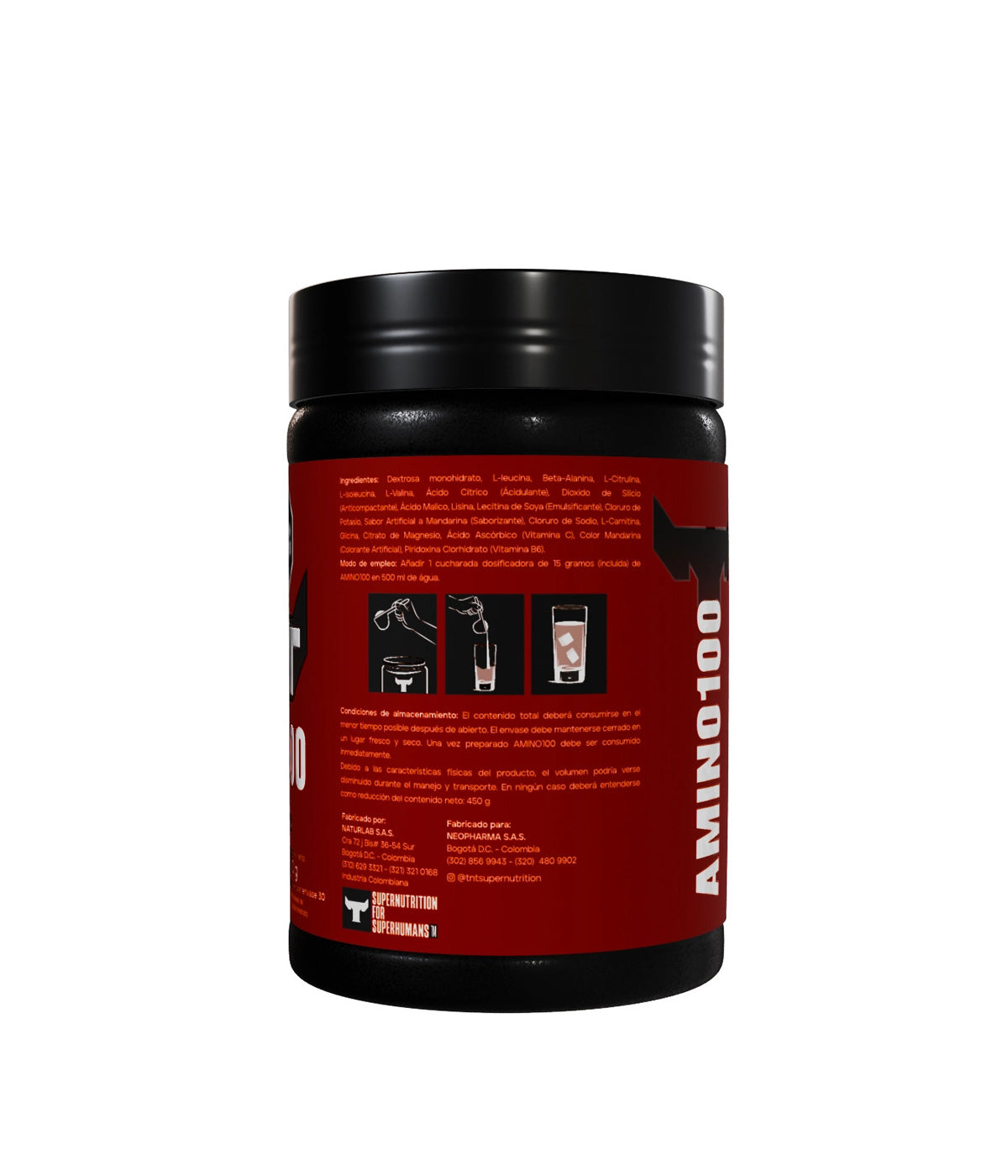 AMINO 100 BCAAS 450g