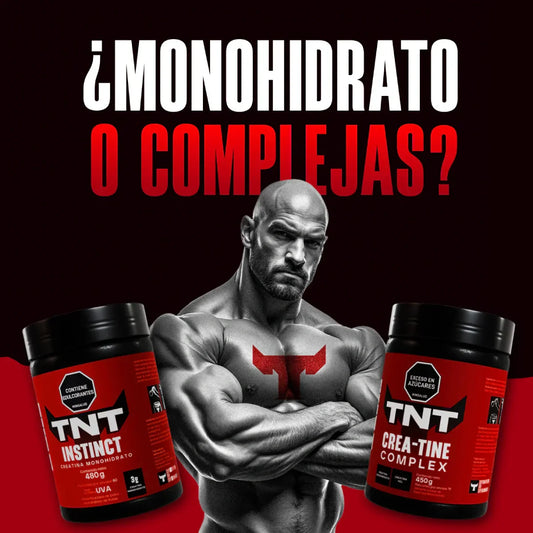 Creatina: ¿Monohidrato o Complejas? La guía TNT Super Nutrition para potenciar tu entrenamiento