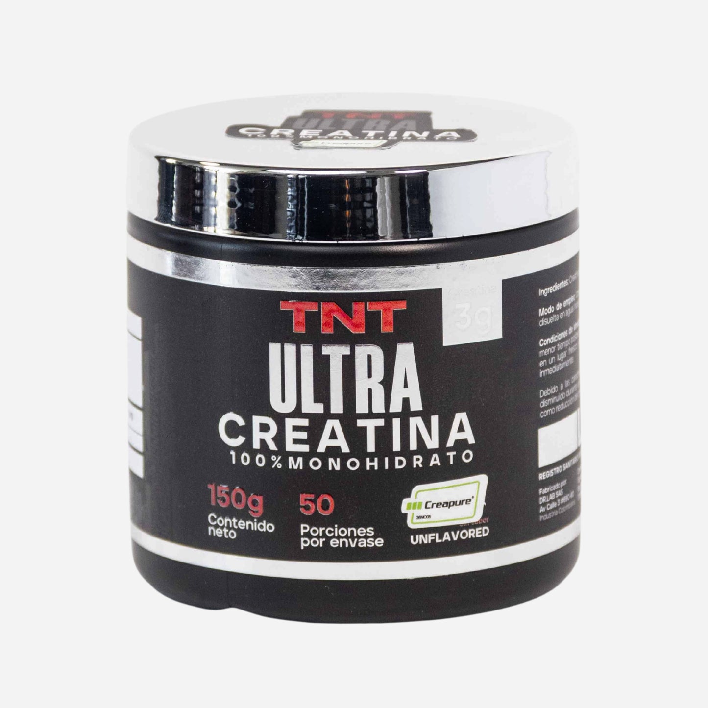 Pureza certificada Ultra Creatina Monohidrato