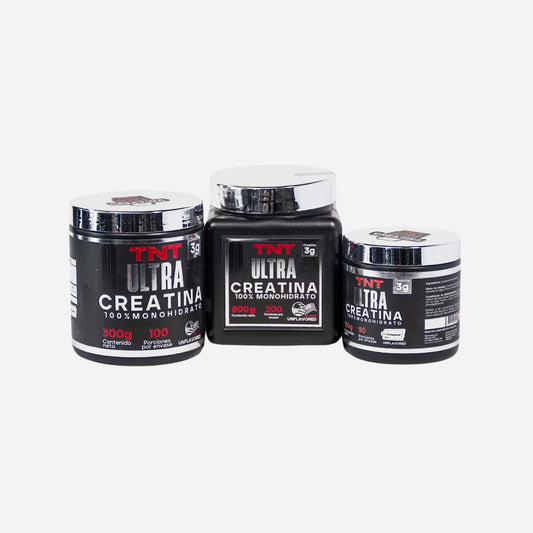 Pureza certificada Ultra Creatina Monohidrato