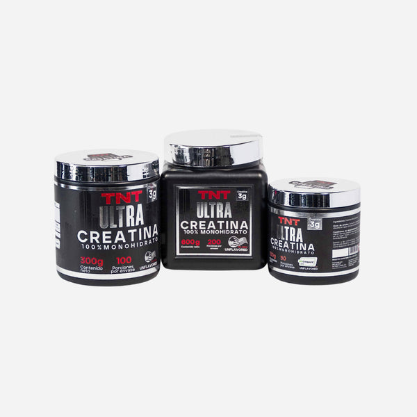 Pureza certificada Ultra Creatina Monohidrato