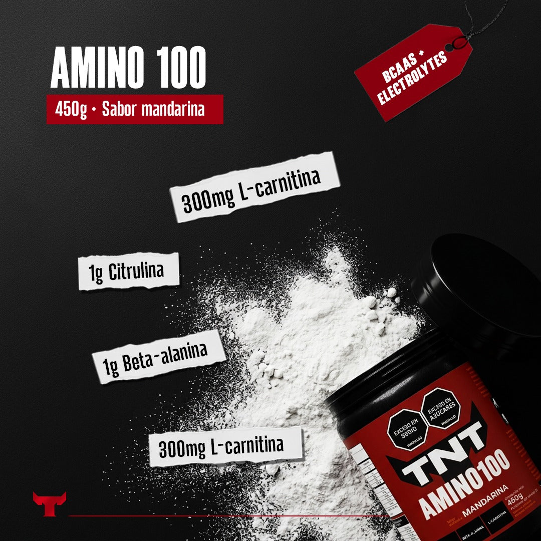 Anti-fatiga AMINO 100 BCAAS 450g