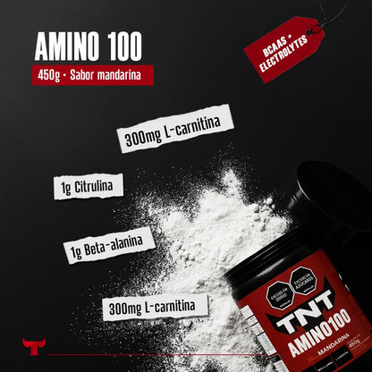 Anti-fatiga AMINO 100 BCAAS 450g
