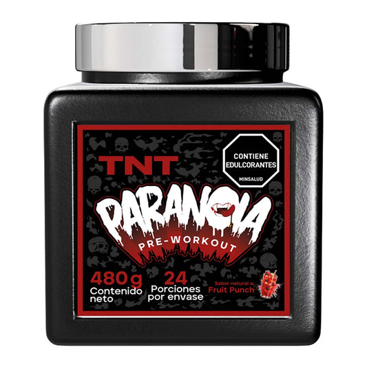 PARANOIA Pre-Workout (pre entreno) 480g