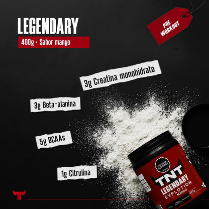 Fuerza legendaria LEGENDARY XPLOTION Pre-entreno 400g