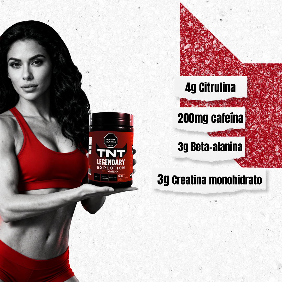 Fuerza legendaria LEGENDARY XPLOTION Pre-entreno 400g