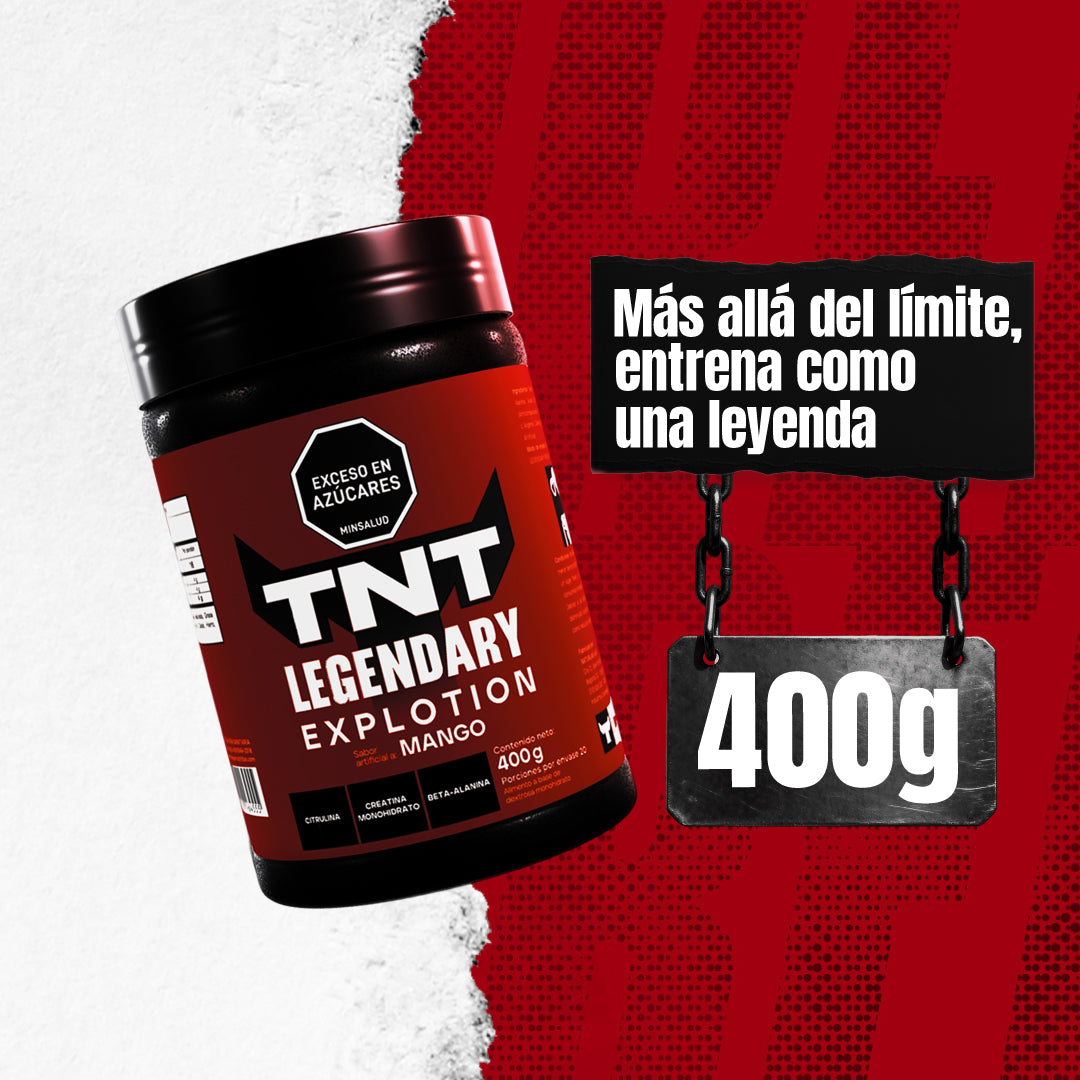 Fuerza legendaria LEGENDARY XPLOTION Pre-entreno 400g
