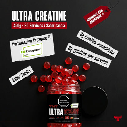 Ultra Creatine Gummies 450g (30 servicios)