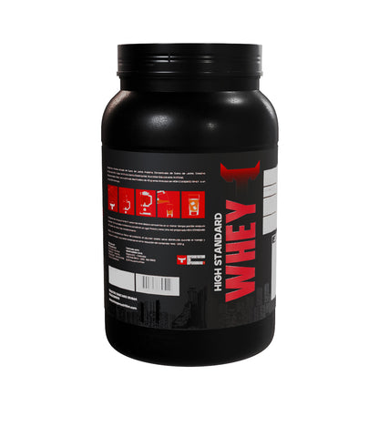 proteína whey High Standard Whey TNT back left side