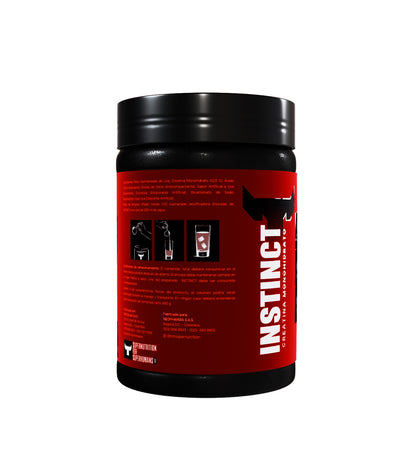 Creatina monohidrato Instinct X480g UVA TNT back