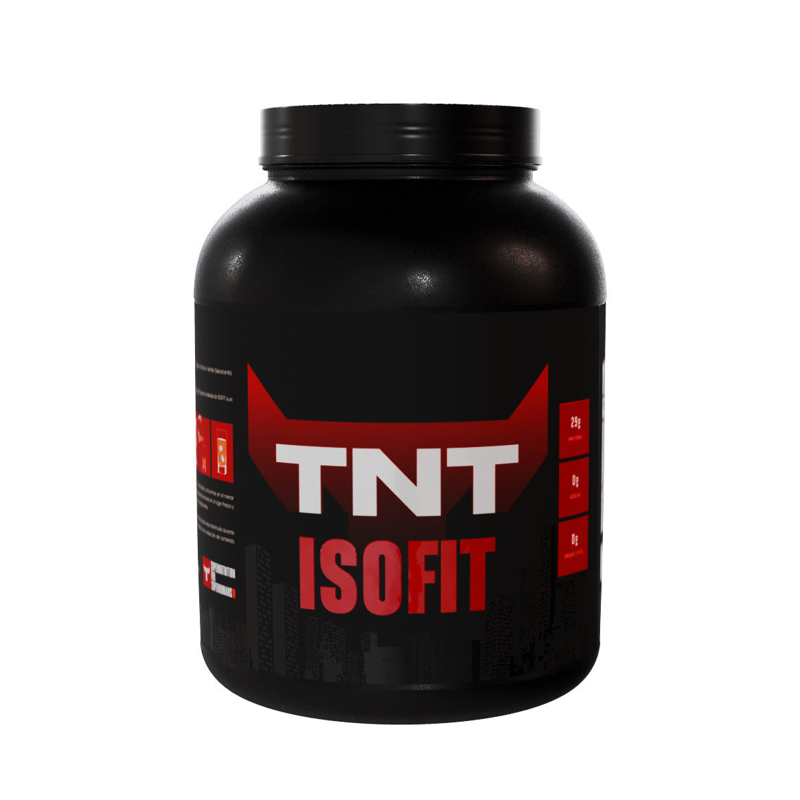 Proteína aislada Isofit Isolate X4lb vainilla TNT back