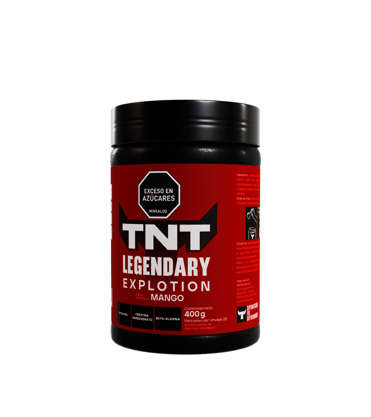 Legendary Xplotion Pre entreno TNT 