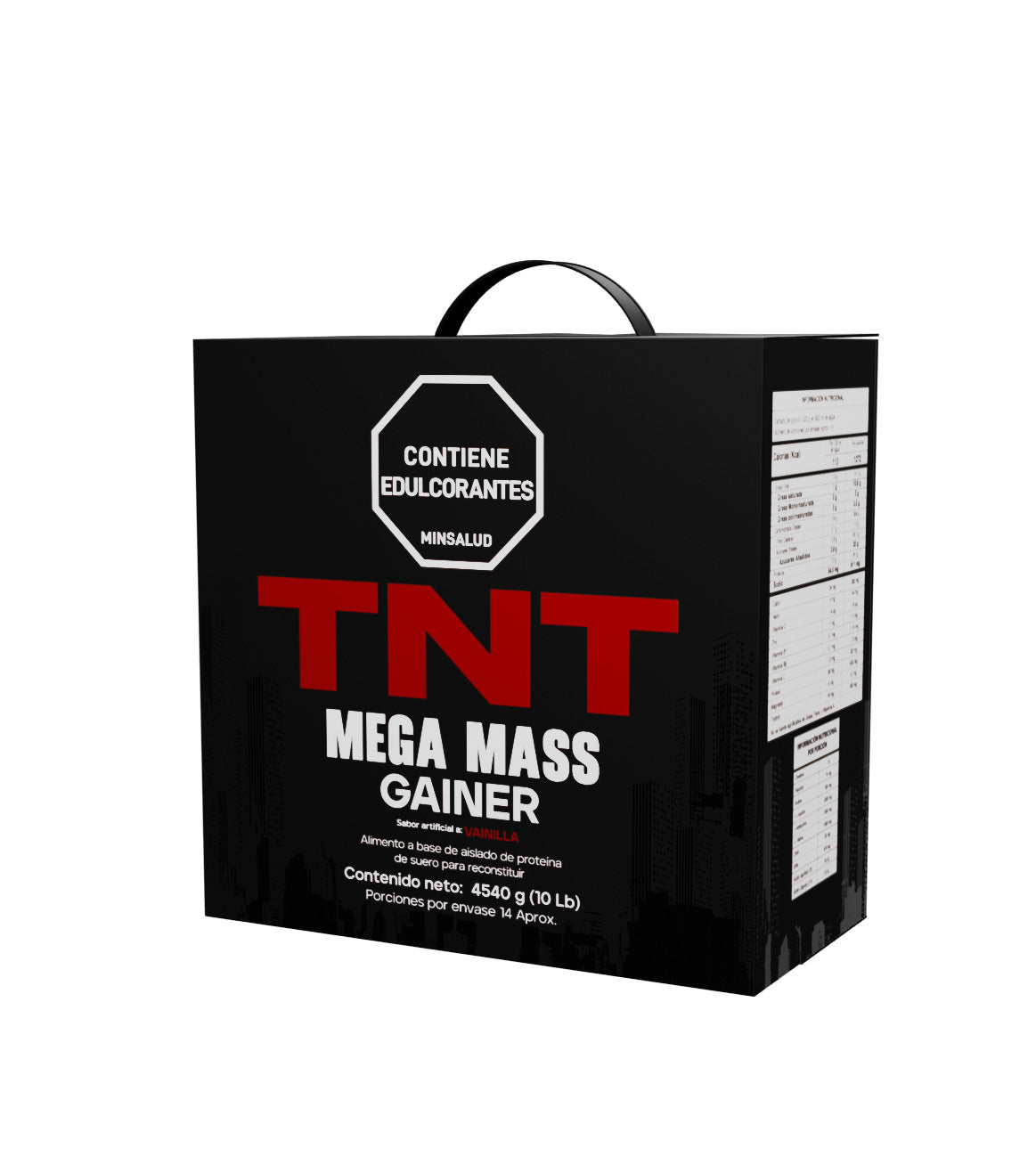 Proteína hipercalórica TNT mega mass gainer X10lb 