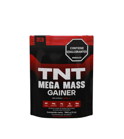 Proteína hipercalórica TNT mega mass gainer X3lb 