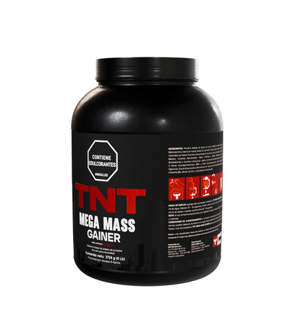 Proteína hipercalórica TNT mega mass gainer X6lb 