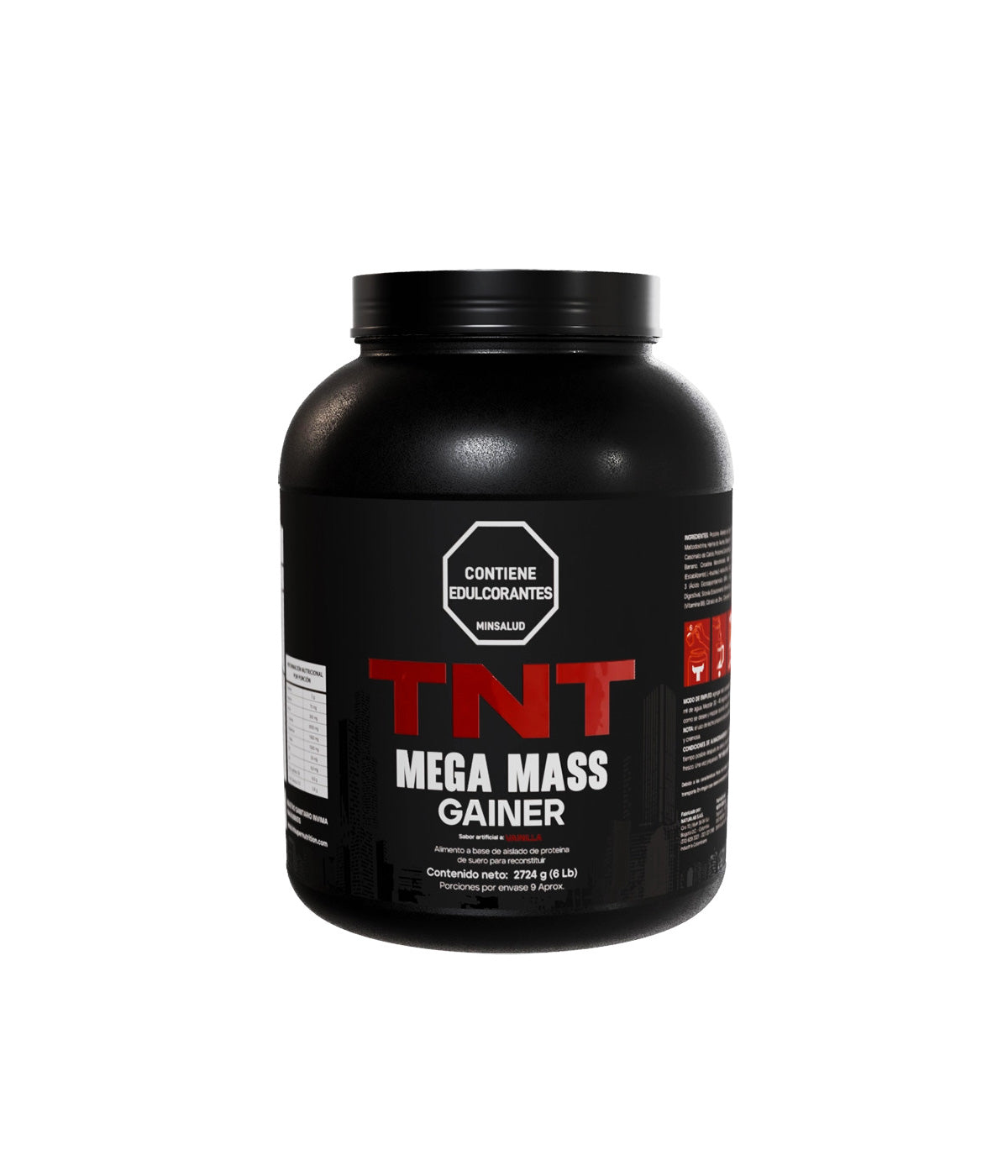 Proteína hipercalórica TNT mega mass gainer X6lb 